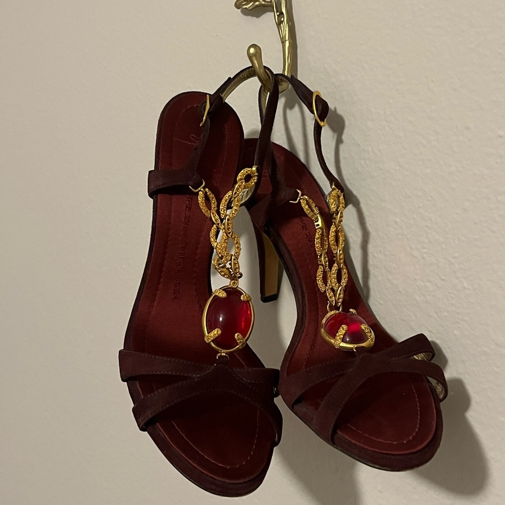 Vintage Giuseppe Zanotti Jewel Luxury Sandals